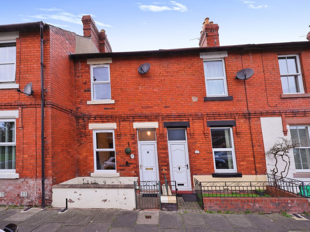 2 bed terraced house for sale in Adelaide Street, Carlisle CA1, £90,000