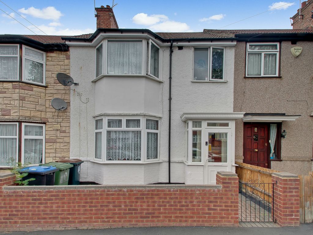 3 bed terraced house for sale in Maybank Avenue, Wembley HA0, £480,000