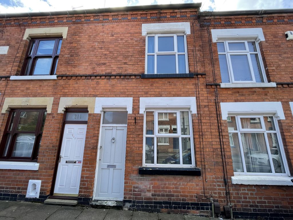 2 bed terraced house to rent in Avenue Road Extension, Leicester LE2