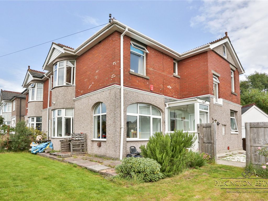 3 bed semidetached house for sale in Beacon Down Avenue, Plymouth