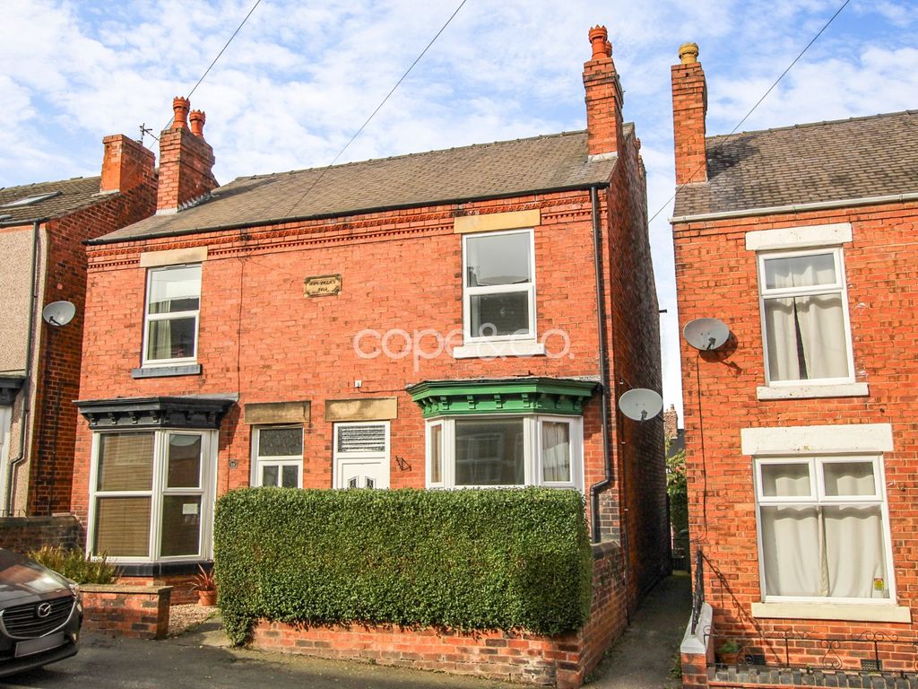 2 bed semidetached house for sale in Knighton Street, North Wingfield