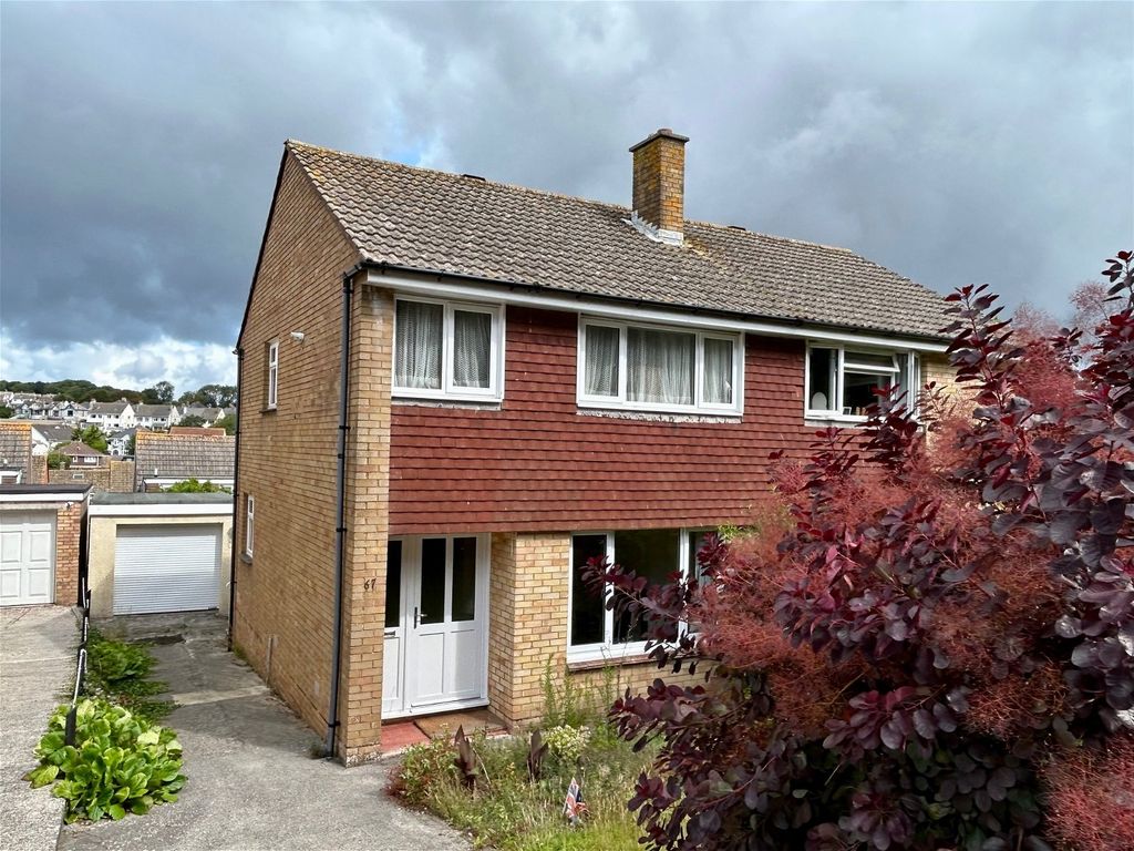 3 bed semidetached house for sale in Blackstone Close, Elburton