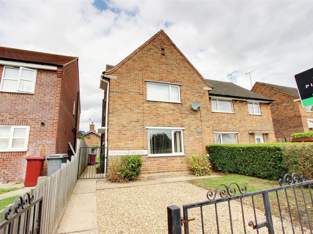 2 bed semidetached house for sale in Brookfield Crescent, Shirebrook