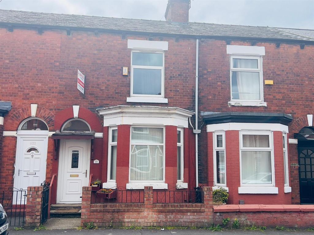 3 bed terraced house for sale in Cross Lane, Gorton, Manchester M18, £