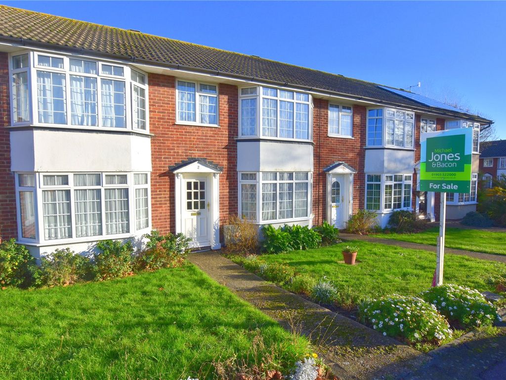 3 bed terraced house for sale in Brierley Gardens, Lancing, West Sussex