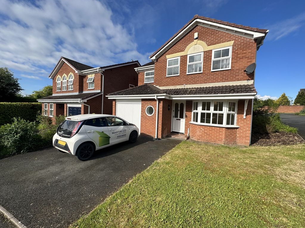 4 bed detached house to rent in Hemsworth Way, Shrewsbury SY1, £1,350