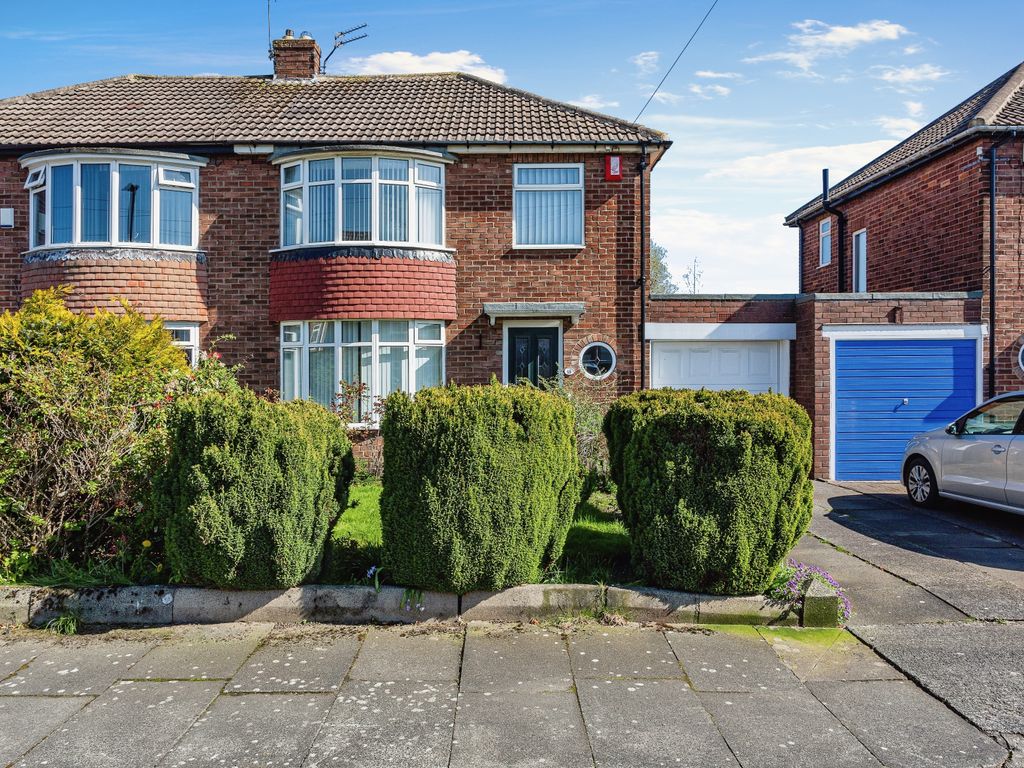 3 bed semidetached house for sale in Limewood Grove, North Gosforth
