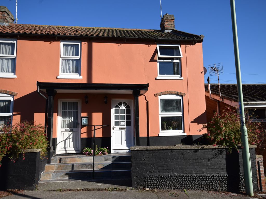 1 bed semidetached house for sale in Norwich Road, Halesworth IP19