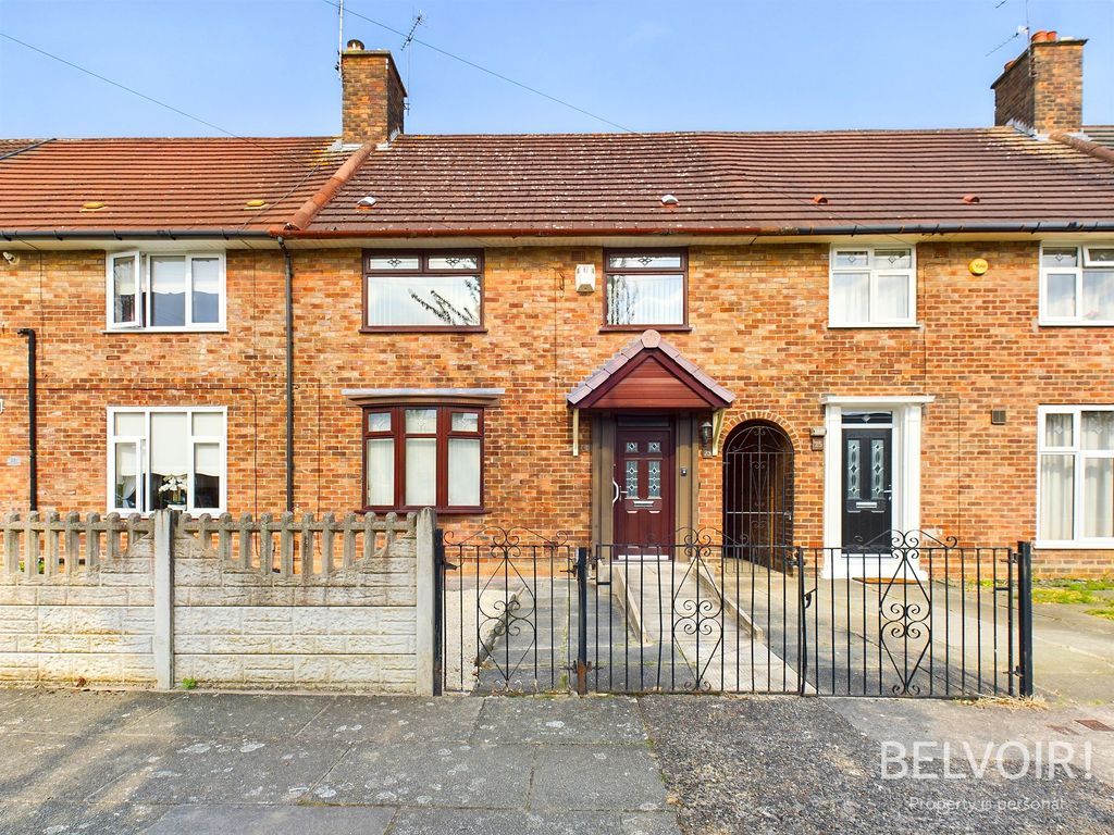 3 bed terraced house for sale in Bakers Green Road, Huyton L36, £