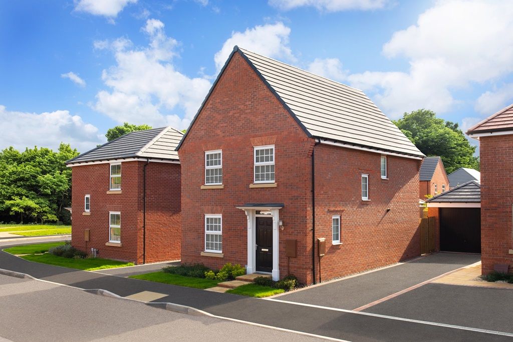 New home, 3 bed detached house for sale in "Ingleby" at Tweed Street