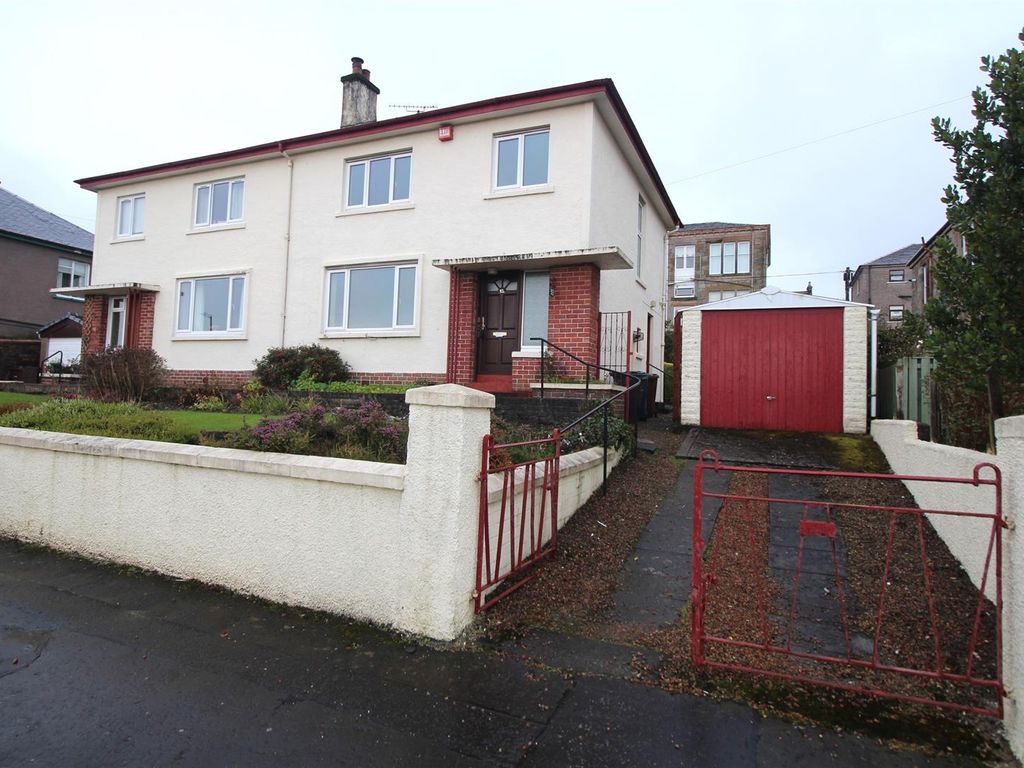 3 bed semidetached house for sale in Brisbane Street, Greenock PA16, £225,000 Zoopla