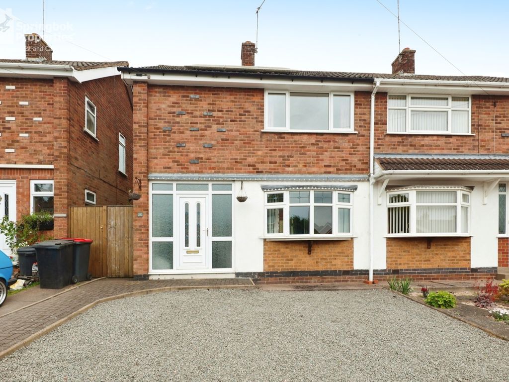 3 bed semidetached house for sale in Moor Road, Nuneaton, Warwickshire
