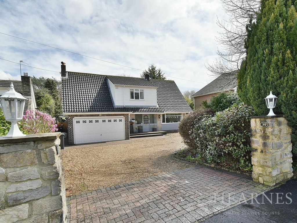 4 bed detached house for sale in Lone Pine Drive, West Parley, Ferndown