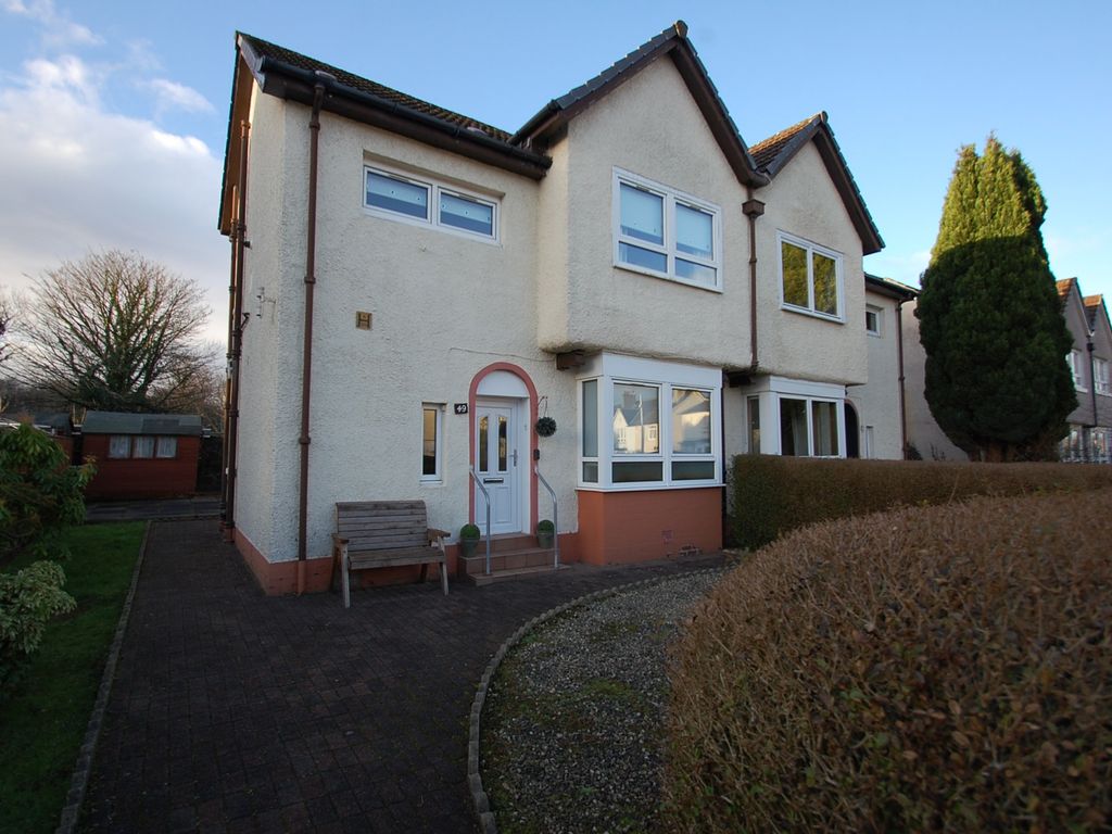 2 bed semidetached house for sale in 49 Crosslee Street, Glasgow G52 Zoopla