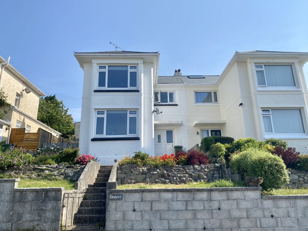 3 bed semidetached house for sale in Harbour View Crescent, Penzance