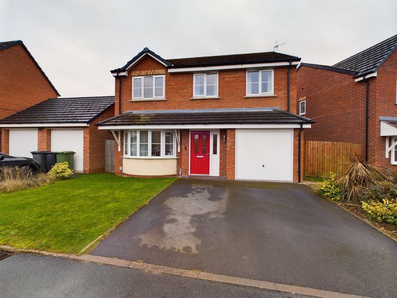 4 bed detached house for sale in Williams Crescent, Shifnal, Shropshire