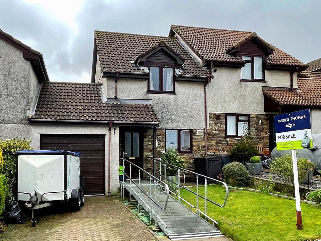 2 bed semidetached house for sale in Springfield Way, Roche, St