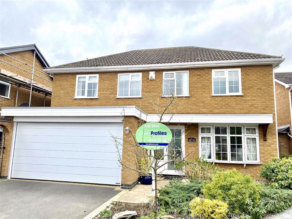 4 bed detached house for sale in Meadow Close, Wolvey, Hinckley LE10