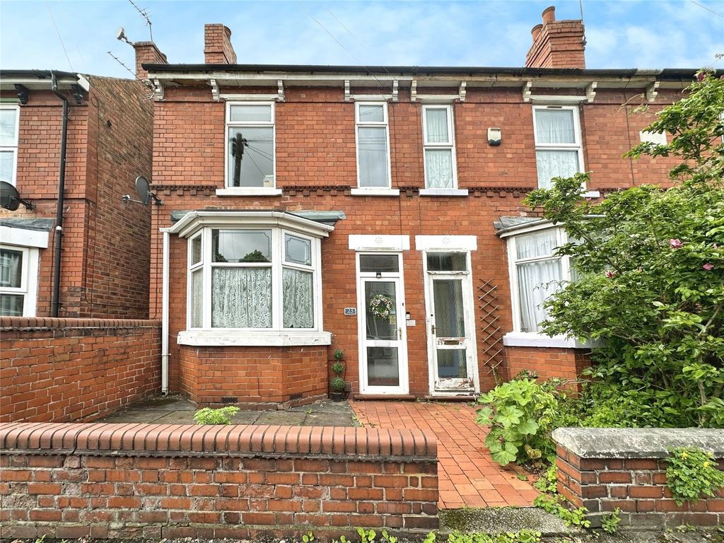 2 bed end terrace house for sale in Victoria Road, Wednesfield