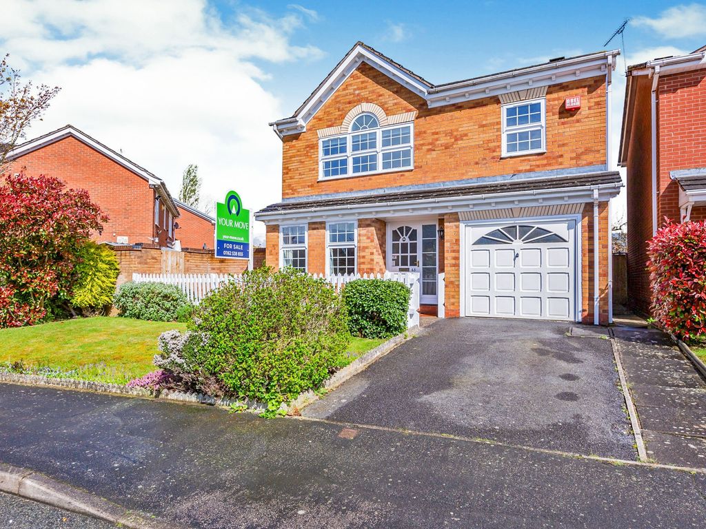 4 bed detached house for sale in Somerset Drive, Glenfield, Leicester