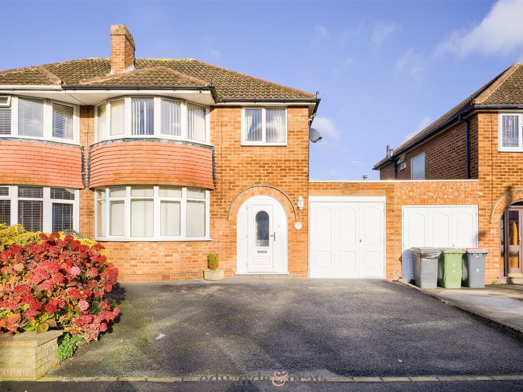 3 bed semidetached house for sale in Overton Drive, Water Orton B46, £