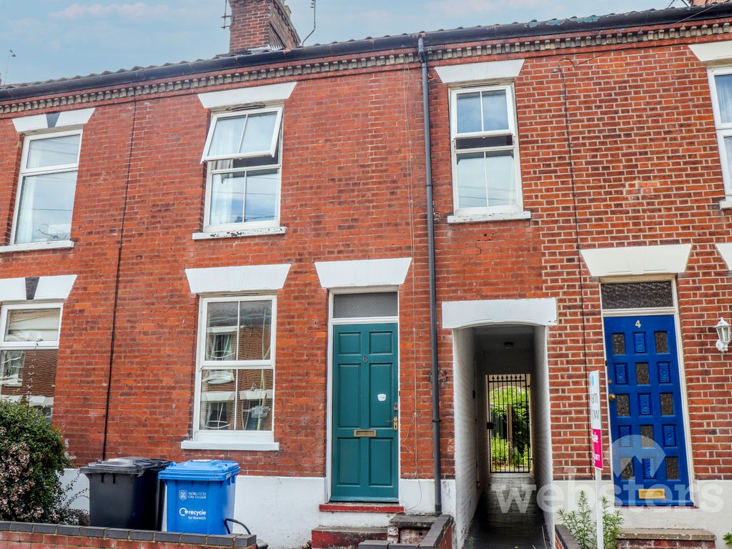 4 bed terraced house for sale in Hill Street, Norwich NR2, £270,000