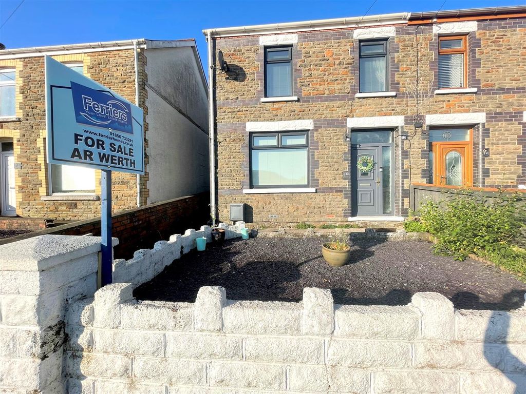 3 bed semidetached house for sale in Maesteg Road, Llangynwyd, Maesteg