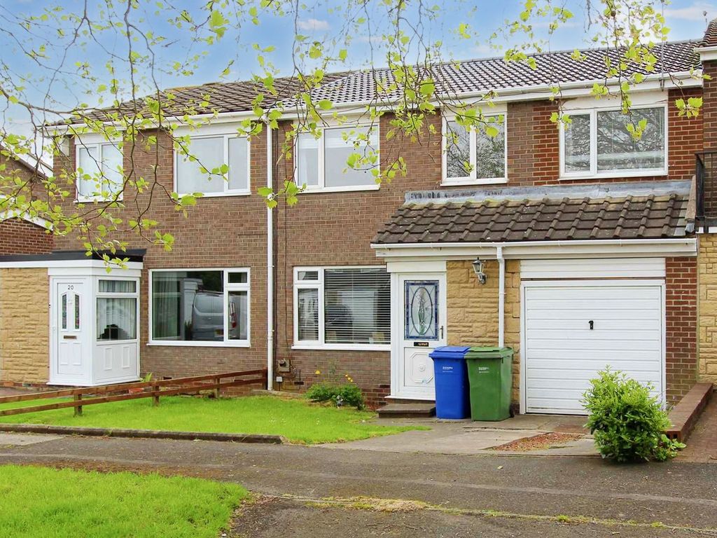 4 bed terraced house for sale in Tintagel Close, Cramlington NE23, £