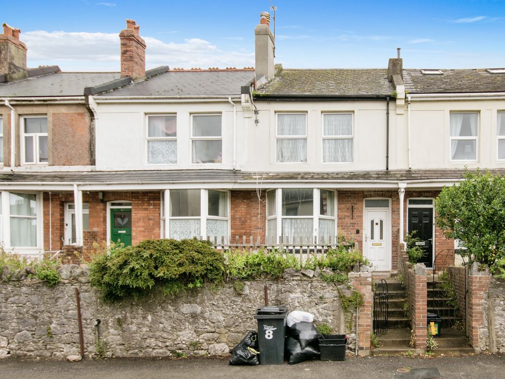 3 bed terraced house for sale in Warbro Road, Torquay, Devon TQ1, £