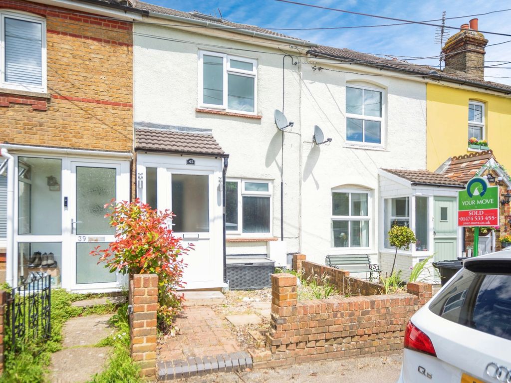 2 bed terraced house for sale in Bull Lane, Rochester ME3, £270,000