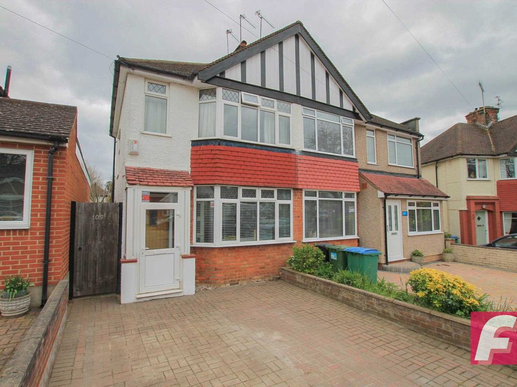 2 bed semidetached house for sale in Westfield Avenue, Watford WD24