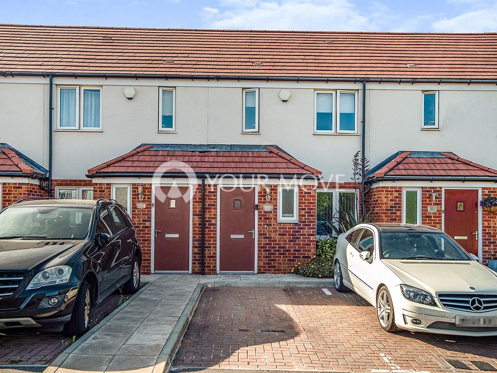 2 bed terraced house for sale in Abbey Mead Close, Dartford, Kent DA1