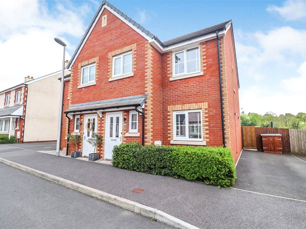 3 bed semidetached house for sale in Old Market Place, Holsworthy EX22