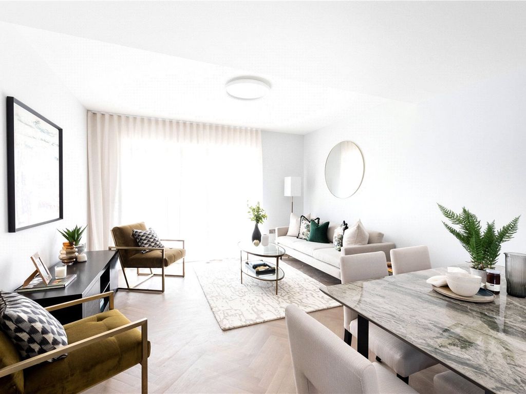 New home, 2 bed flat for sale in Navarino Mews, Navarino Grove, London