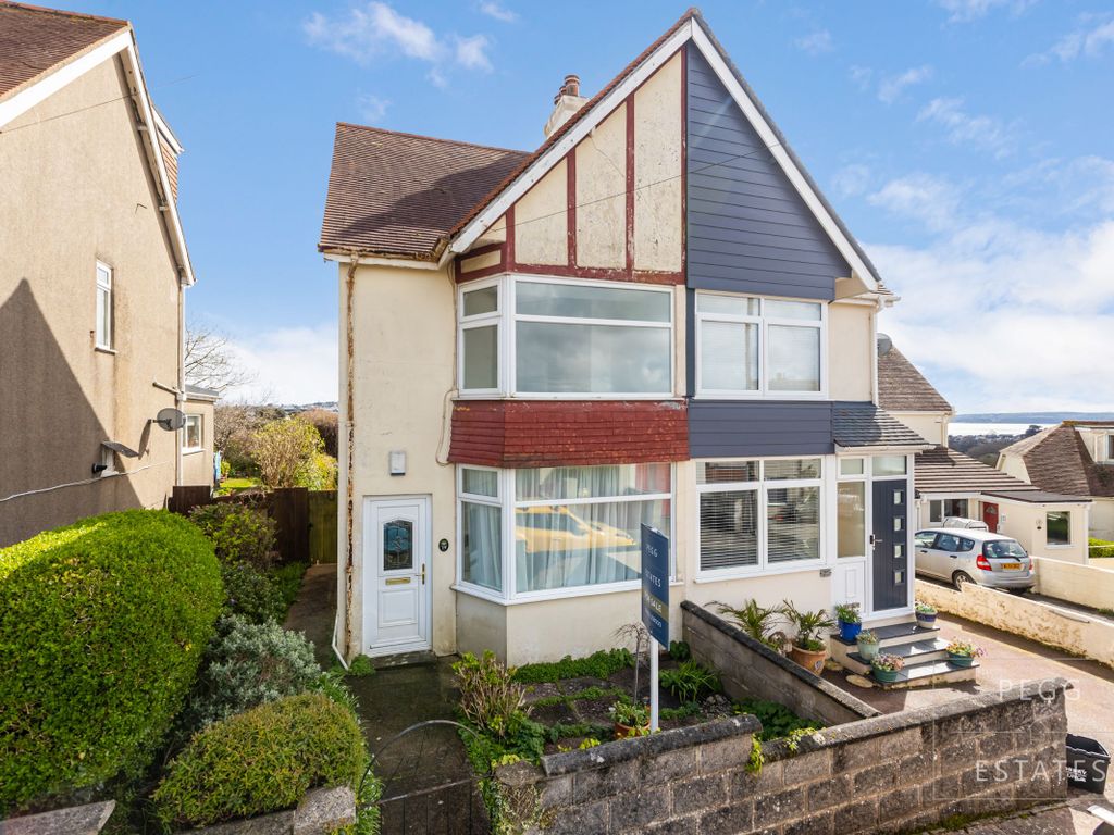 2 bed semidetached house for sale in Higher Audley Avenue, Torquay TQ2