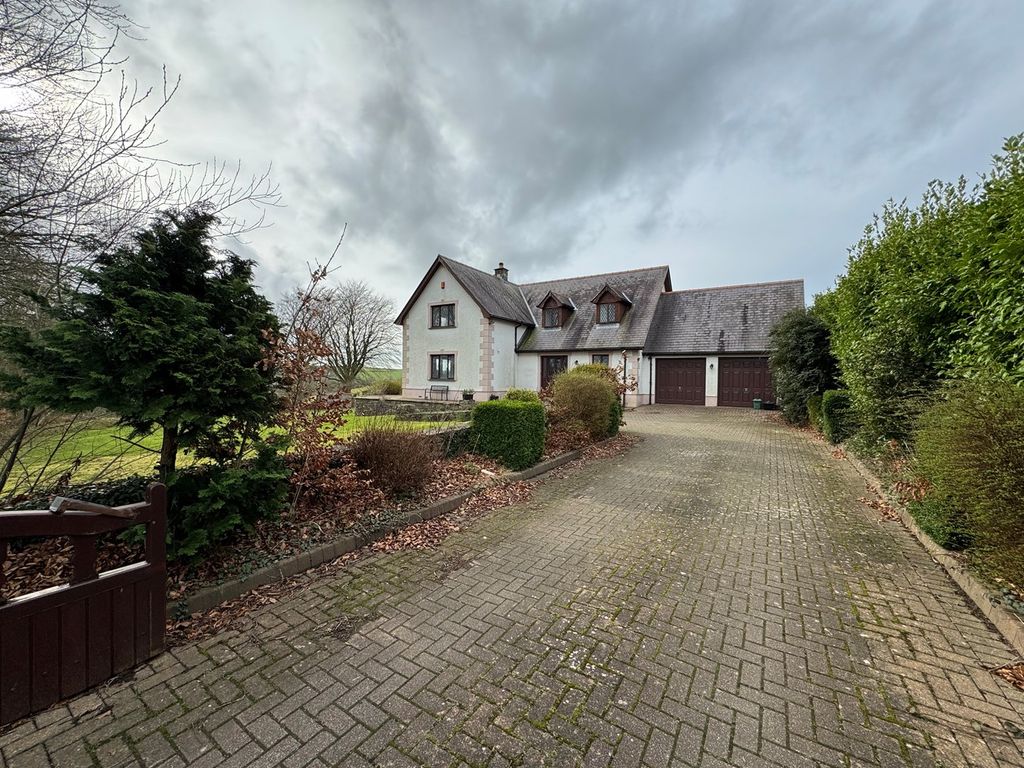 4 bed detached house for sale in Llwyndafydd, Llandysul SA44, £495,000