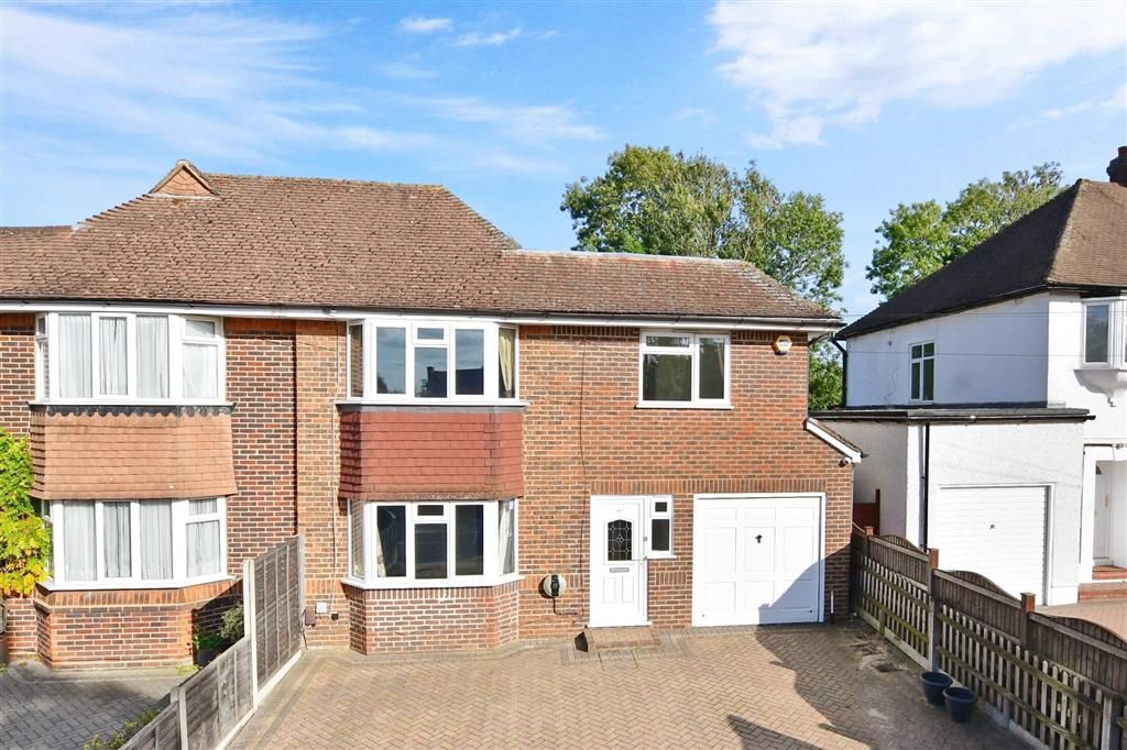 4 bed semidetached house for sale in Merland Rise, Epsom, Surrey KT18