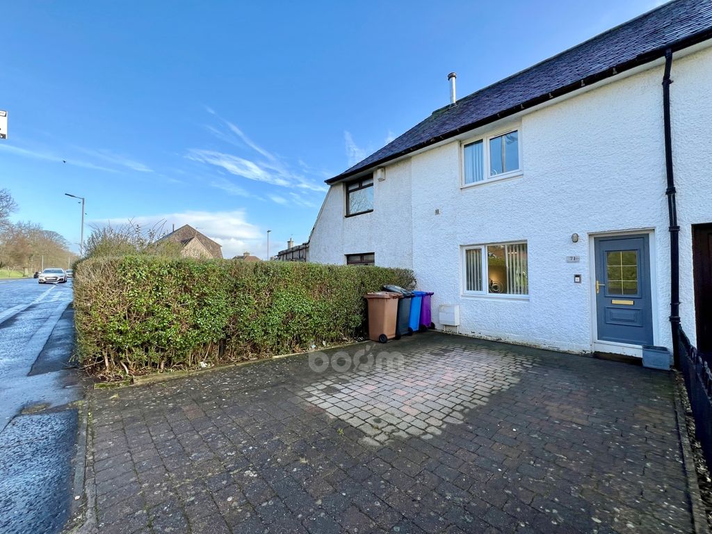 2 bed terraced house for sale in Dalry Road, Kilbirnie KA25, £80,000