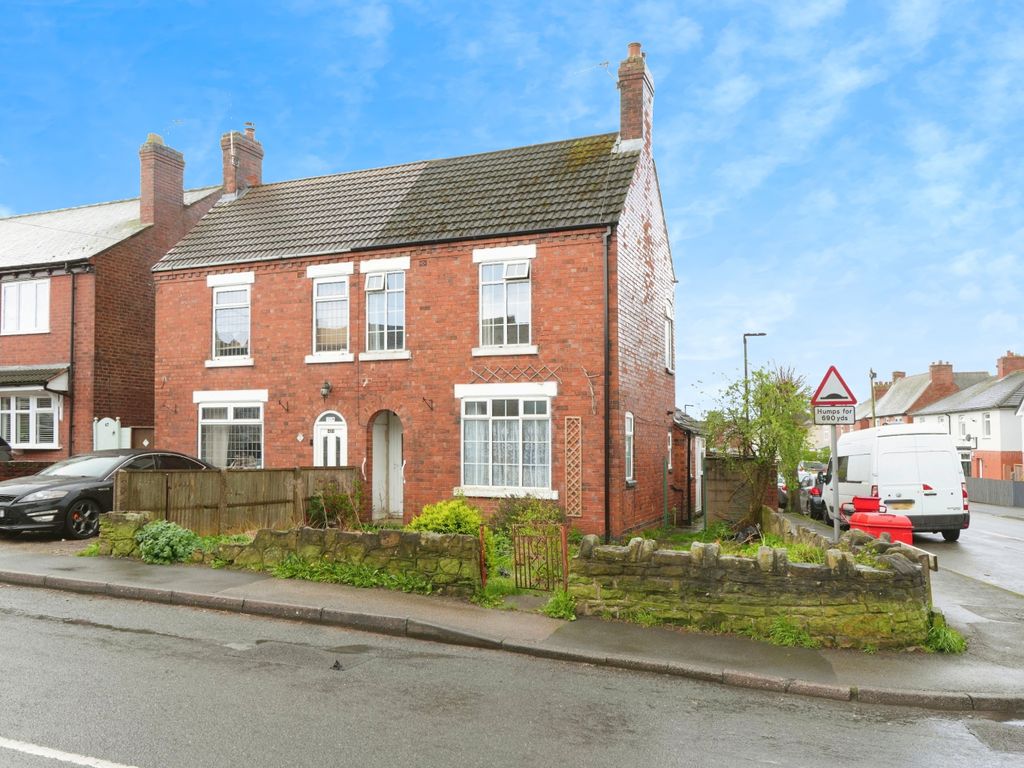 3 bed end terrace house for sale in Sleetmoor Lane, Alfreton DE55, £