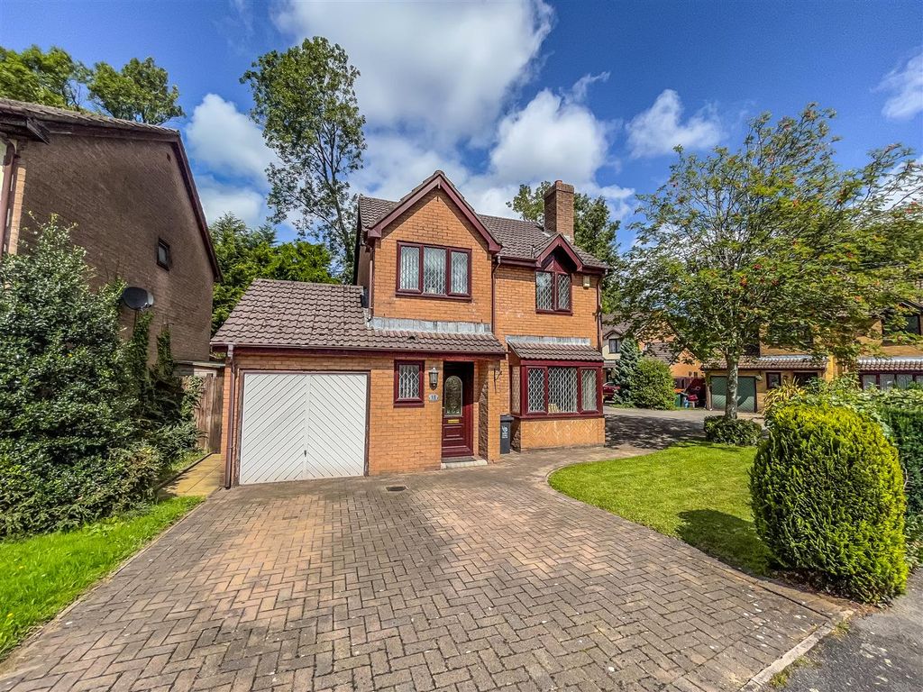 4 bed detached house for sale in Myrtle Drive, Rogerstone, Newport NP10