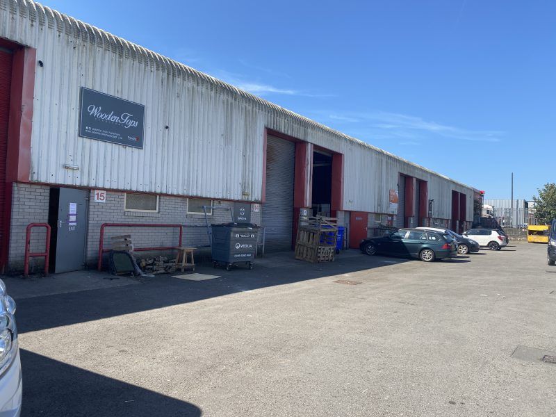Industrial to let in Unit 12 Queens Court, Queens Road, Bridgend