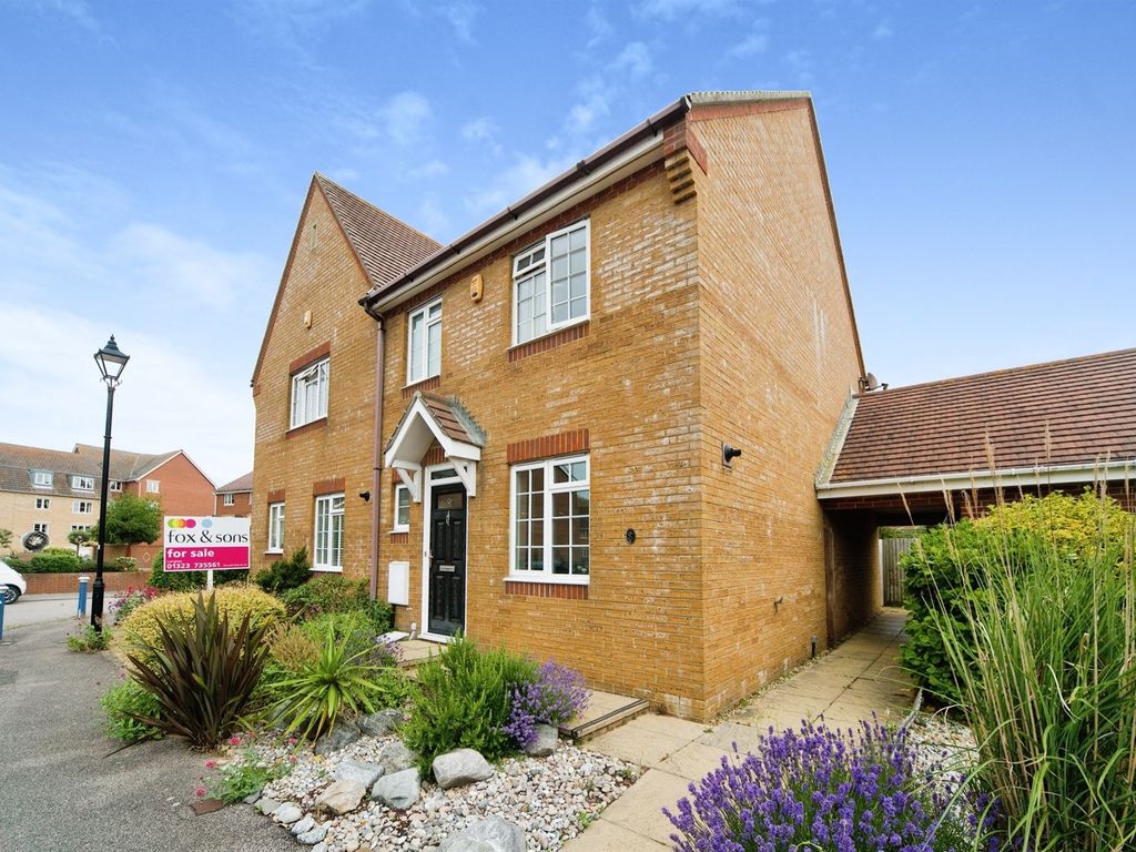 3 bed semidetached house for sale in Phoenix Drive, Eastbourne BN23