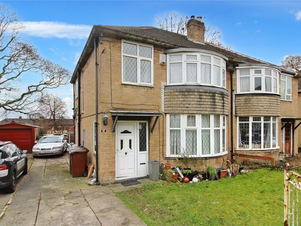 3 bed semidetached house for sale in Hollin Hill Avenue, Leeds, West