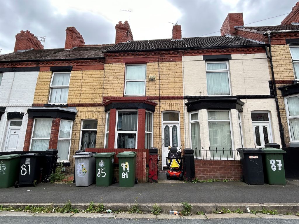 2 bed terraced house for sale in Woodville Road, Birkenhead CH42, £