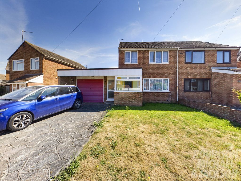 3 bed semidetached house for sale in Springvale, Iwade, Sittingbourne