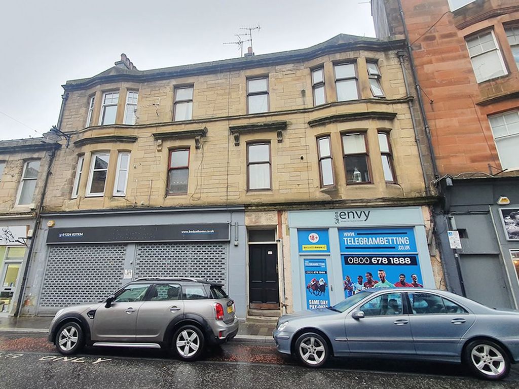 1 bed flat for sale in 41, Manor Street, Falkirk FK11Nh FK1, £48,000