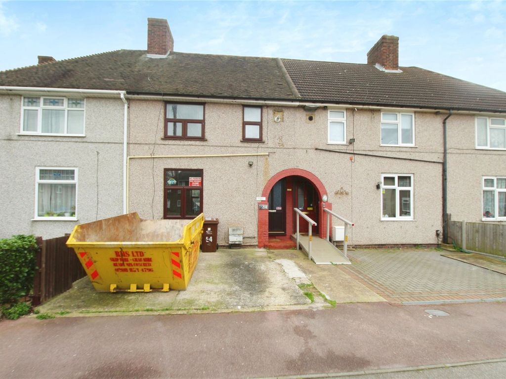 2 bed terraced house to rent in Hunters Hall Road, Dagenham RM10, £