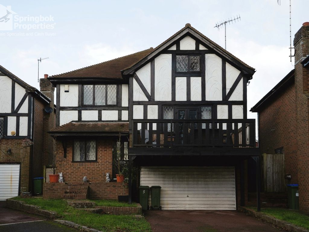 4 bed detached house for sale in Carey Down, Peacehaven, East Sussex