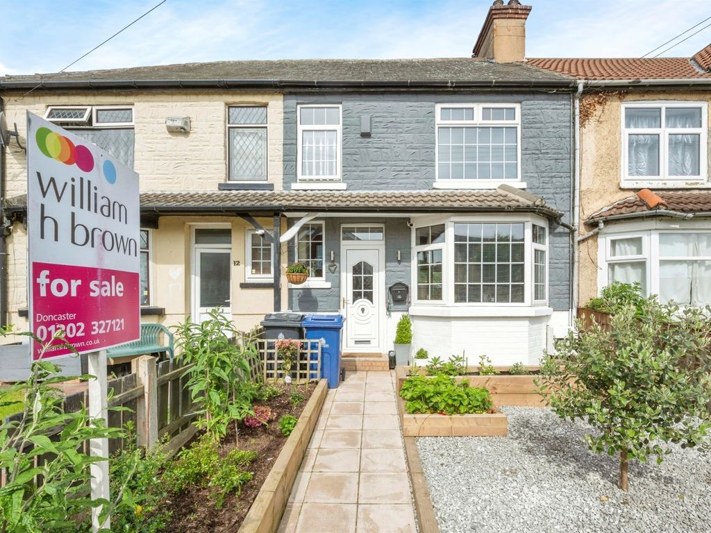 3 bed terraced house for sale in Church Road, Edlington, Doncaster DN12, £100,000 Zoopla