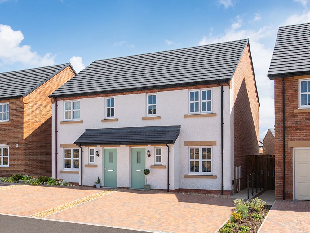 New home, 3 bed semidetached house for sale in "Harper" at Carleton